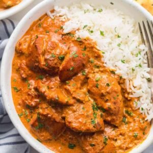 Chicken Tikka Massala met rijst