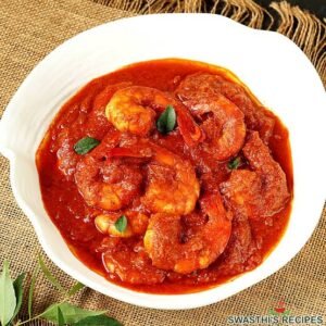 Prawn Vindalo met Nan brood.